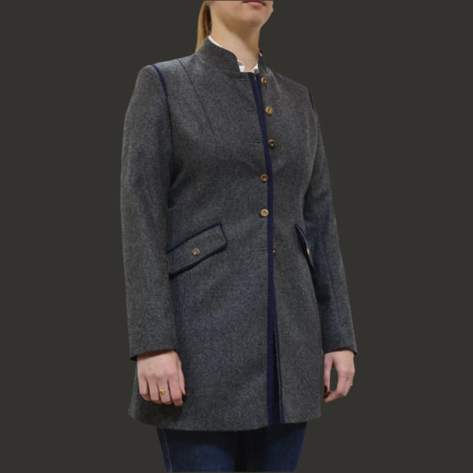 SUSANO - Ladies Riding Half Long Felt Coat