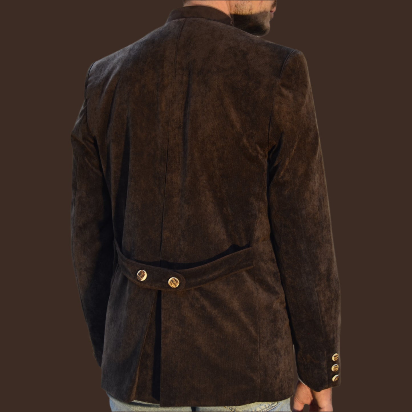 ELEBRA - Mens Silk Suede Austriaca Jacket