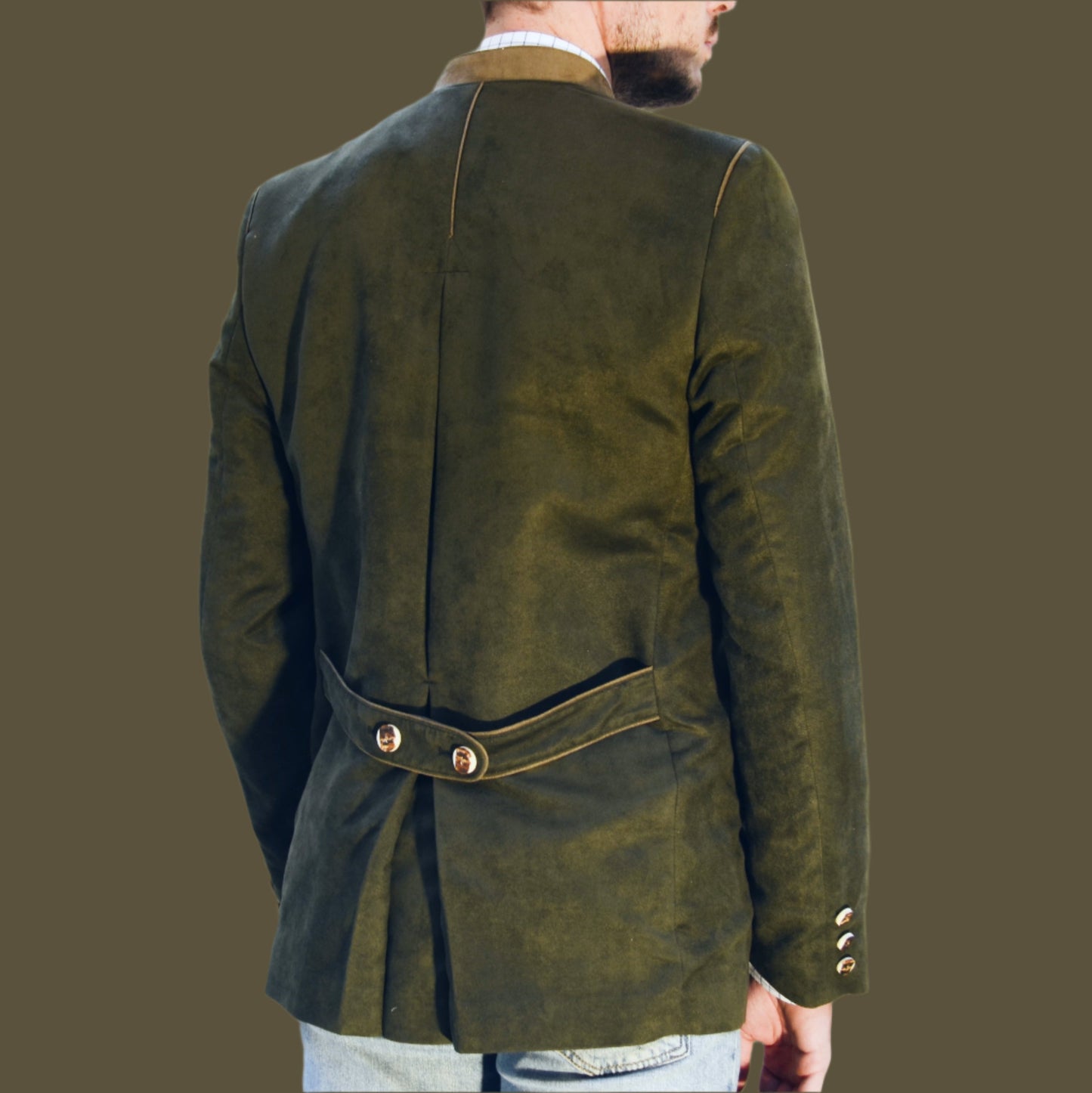 ELEVANT - Mens Hazel Suede Austriaca Jacket